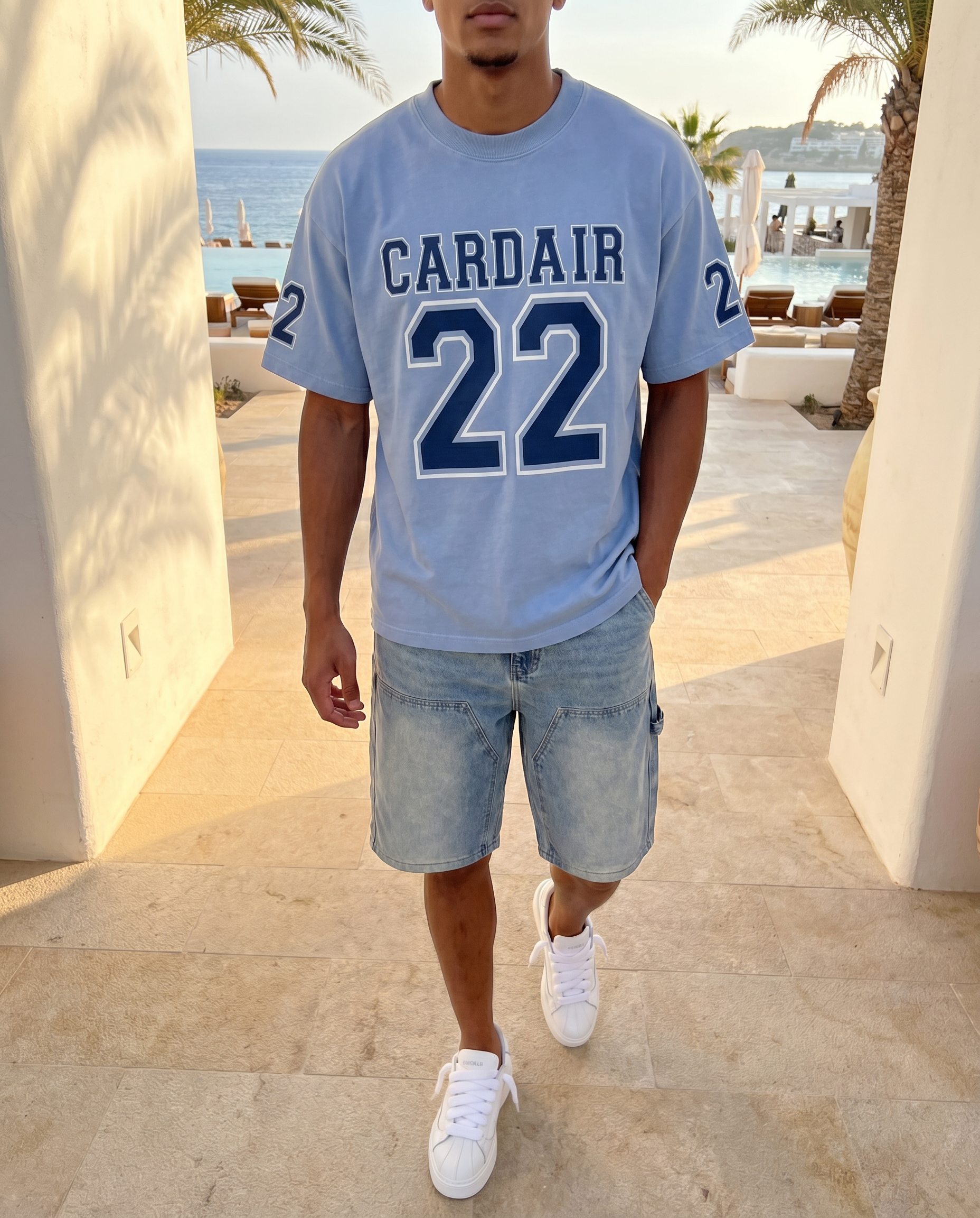 Cardair Varsity Sky Blue T-Shirt